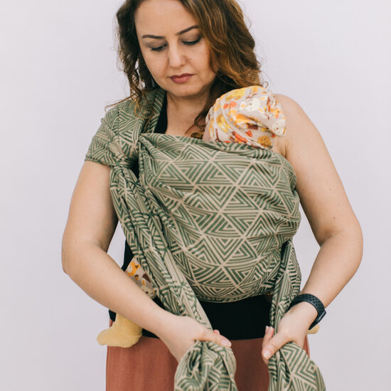 Neko Neko draagdoek - Cedar