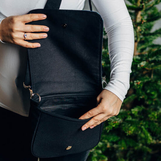 LennyLamb LennyLamb handtas - Peacock's Tail Black Opal