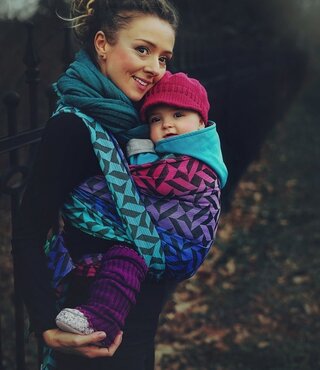 Little Frog draagdoek - Magic Dust maat 6