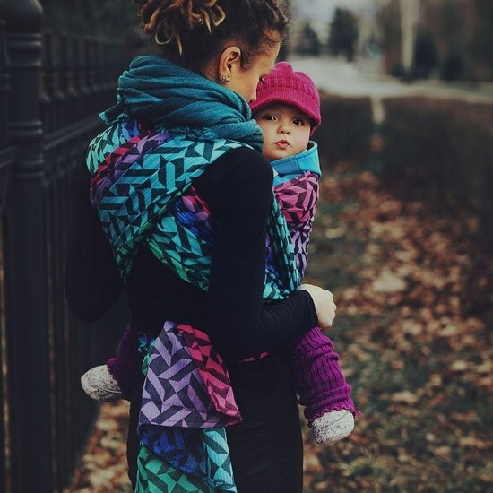 Little Frog  Little Frog draagdoek - Magic Dust