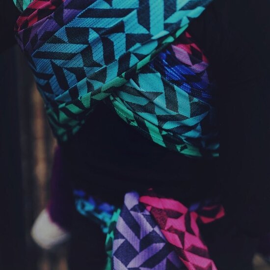 Little Frog  Little Frog draagdoek - Magic Dust