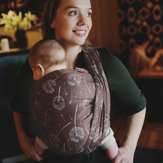 Little Frog  Little Frog draagdoek - Umber Lightness