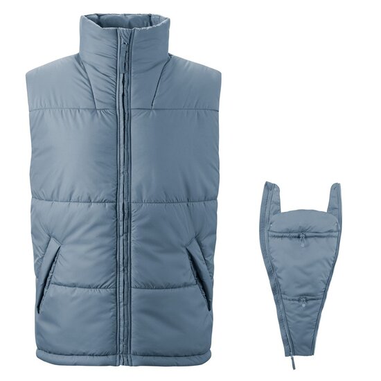 Mamalila Mamalila draag bodywarmer - Steel Blue