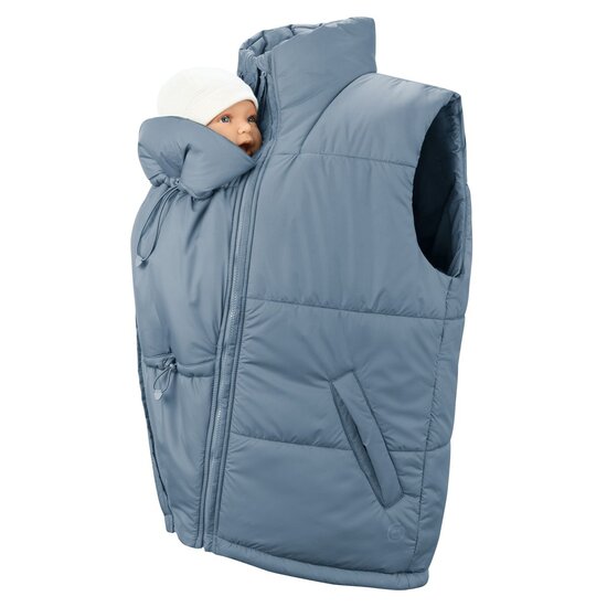 Mamalila Mamalila draag bodywarmer - Steel Blue