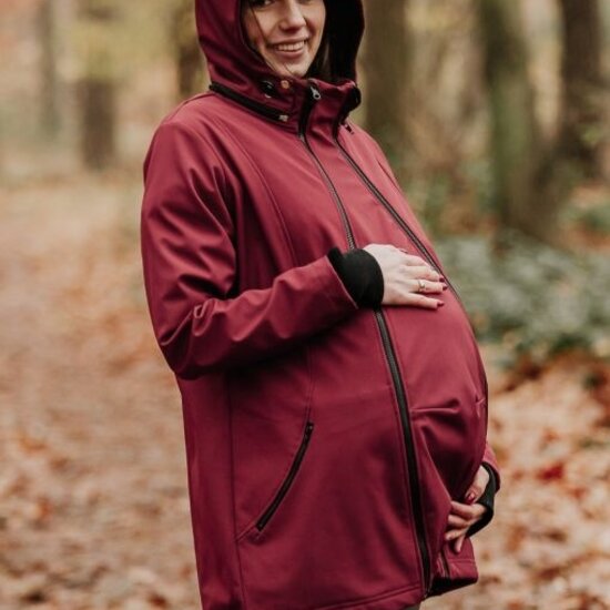 Greyse  Greyse Softshell 4-1 draagjas - Maroon