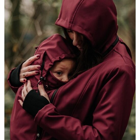 Greyse  Greyse Softshell 4-1 draagjas - Maroon