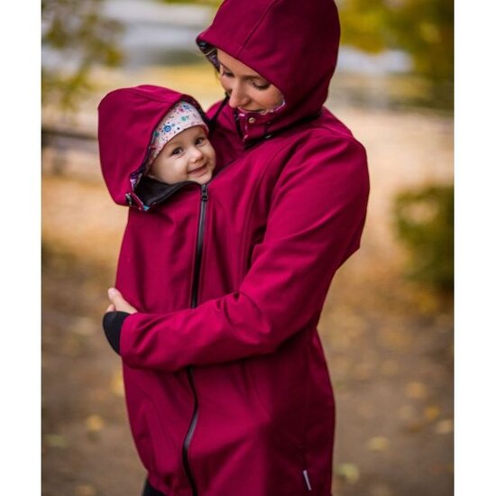 Greyse  Greyse Softshell 4-1 draagjas - Maroon