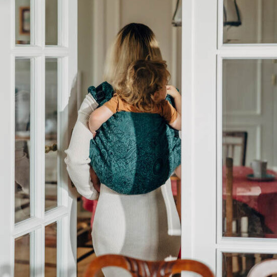LennyLamb LennyLamb  Onbuhimo PRO Preschool - Wild Wine Ivy (met zijde)