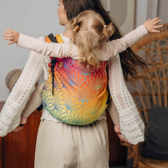 LennyLamb LennyLamb  Onbuhimo PRO Preschool - Rainbow Lotus