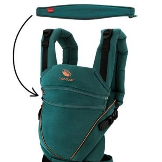 Manduca Manduca XT - Cotton denimteal-toffee