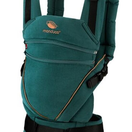 Manduca Manduca XT - Cotton denimteal-toffee