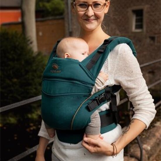 Manduca Manduca XT - Cotton denimteal-toffee