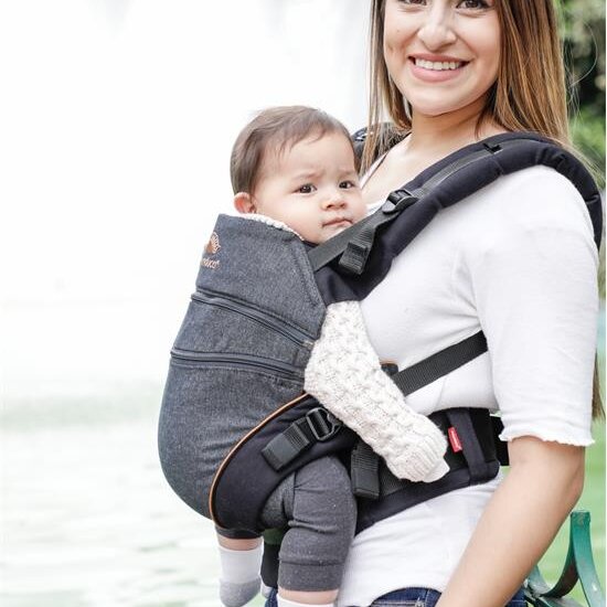 Manduca Manduca XT - Cotton denimblack-toffee