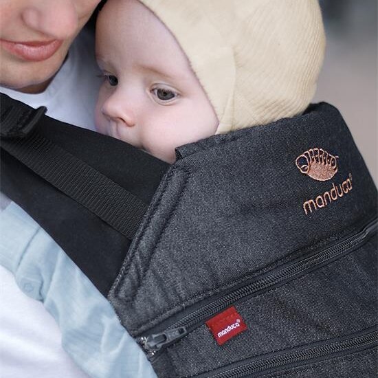 Manduca Manduca XT - Cotton denimblack-toffee