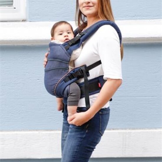 Manduca Manduca XT - Cotton denimblue-toffee