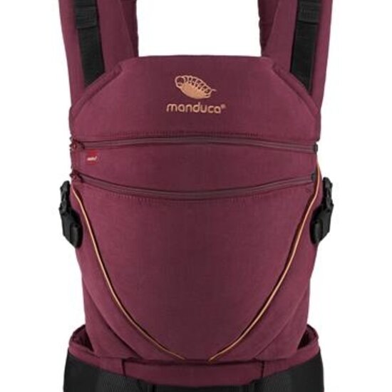 Manduca Manduca XT - Cotton denimberry-toffee