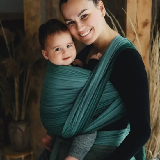 Little Frog  Little Frog draagdoek- Malachite