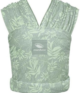 Manduca elastische draagdoek -Botanic Green