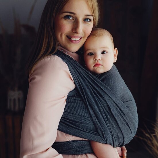 Little Frog  Little Frog draagdoek - Slate Moonstone