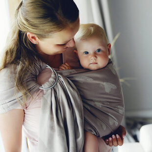 Little Frog ringsling - TENCEL™ Hazy Love Drift