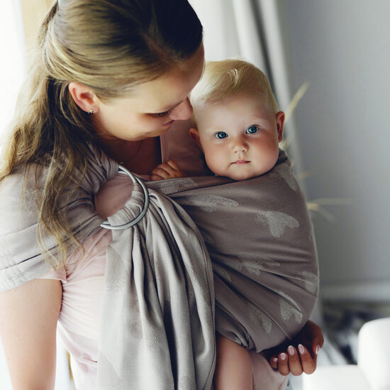 Little Frog  Little Frog ringsling - TENCEL™ Hazy Love Drift