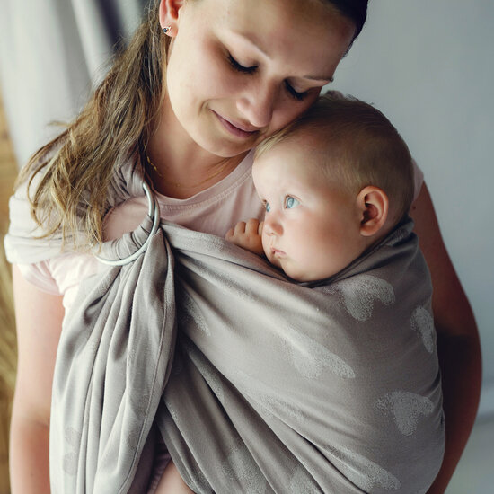 Little Frog  Little Frog ringsling - TENCEL™ Hazy Love Drift