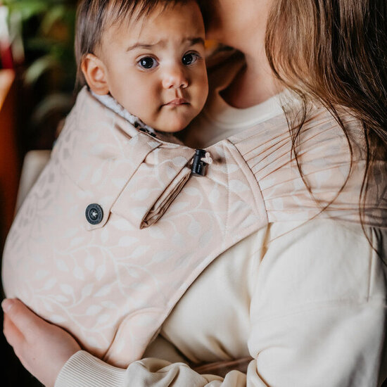 Pure Baby Love  Pure Baby Love Wrap  &  Go - Floral Zachte Perzikkleur