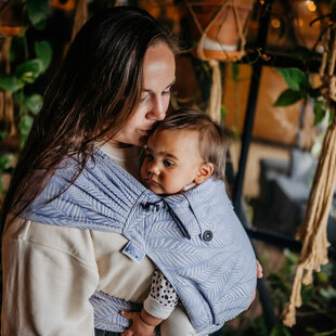 Pure Baby Love Wrap  &  Go - Palm Lila