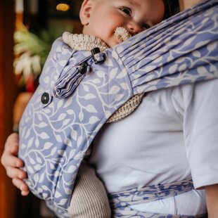 Pure Baby Love Wrap  &  Go - Floral Lila