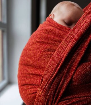 Didymos draagdoek - Prima Ruby Mandarin