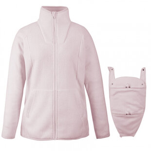 Mamalila fleece draagjas Basel - Soft Lilac