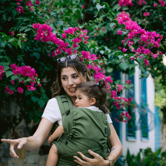 Neko Neko Half Buckle Baby Size - Matcha