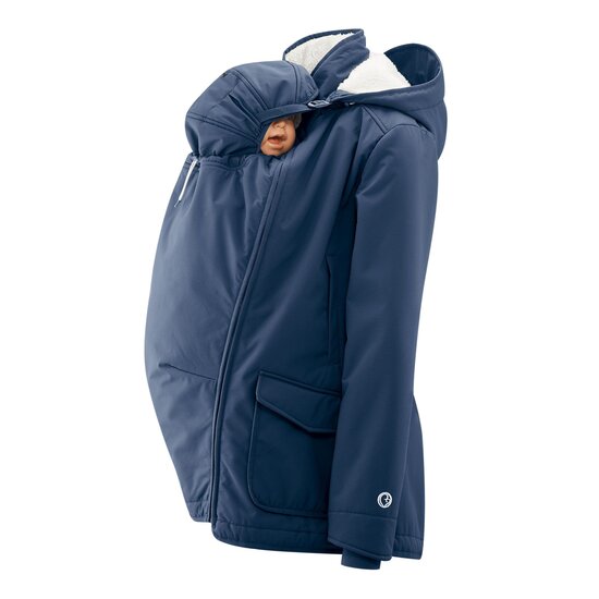 Mamalila Mamalila Cosy Allrounder Babywearing Jacket - Navy