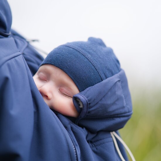 Mamalila Mamalila Cosy Allrounder Babywearing Jacket - Navy