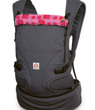 Ruckeli Baby Carrier - Elephants Pink