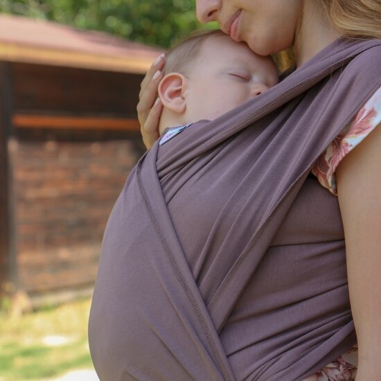 Neko Neko elastische draagdoek - Taupe