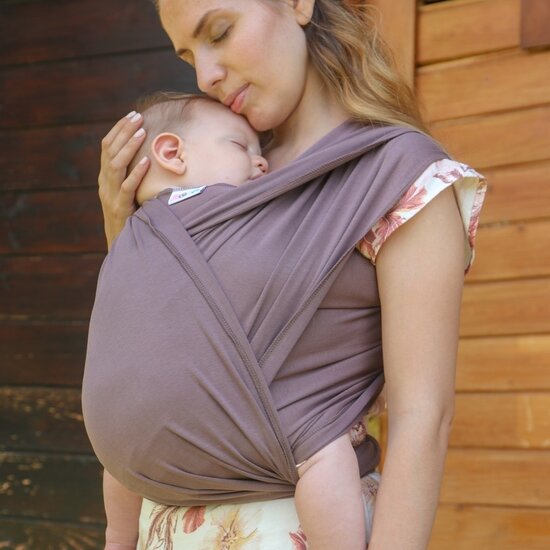 Neko Neko elastische draagdoek - Taupe