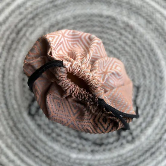 Little Frog  Draagtasje Little Frog Large - TENCEL™ Foxy Cube