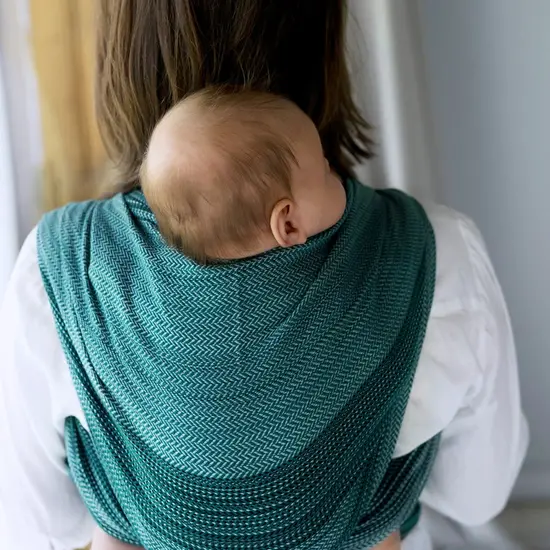 Little Frog  Little Frog draagdoek - Emerald Path