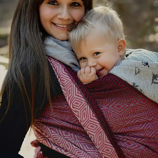 Little Frog  Little Frog draagdoek - Ruby Cube