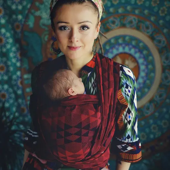 Little Frog  Little Frog draagdoek - Ruby Illusion