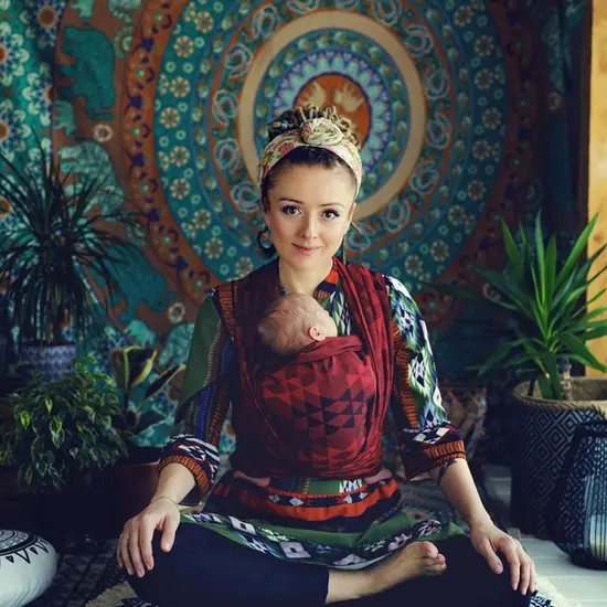 Little Frog  Little Frog draagdoek - Ruby Illusion