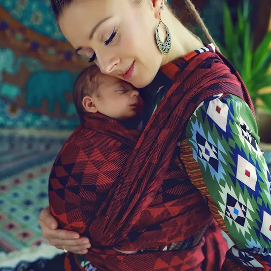 Little Frog  Little Frog draagdoek - Ruby Illusion