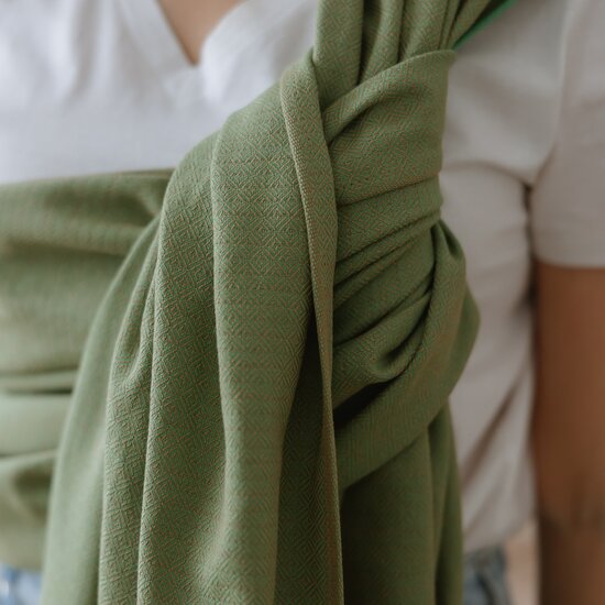 Storchenwiege Storchenwiege draagdoek - Grun