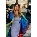 LennyLamb LennyLamb Long Cardigan - Rainbow Lotus