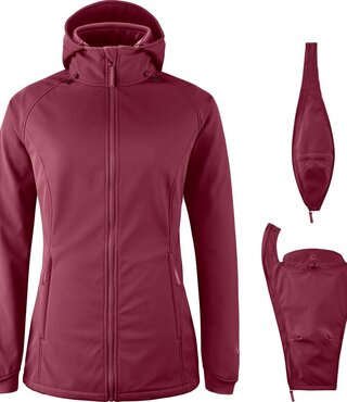 Mamalila Softshell  Allrounder  FIT - Burgundy