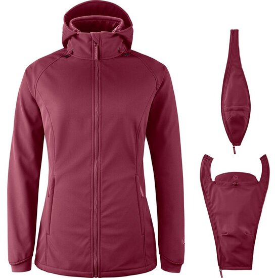 Mamalila Mamalila Softshell  Allrounder  FIT - Burgundy