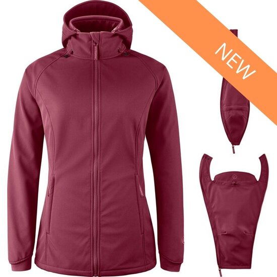 Mamalila Mamalila Softshell  Allrounder  FIT - Burgundy