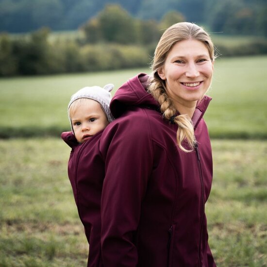 Mamalila Mamalila Softshell  Allrounder  FIT - Burgundy
