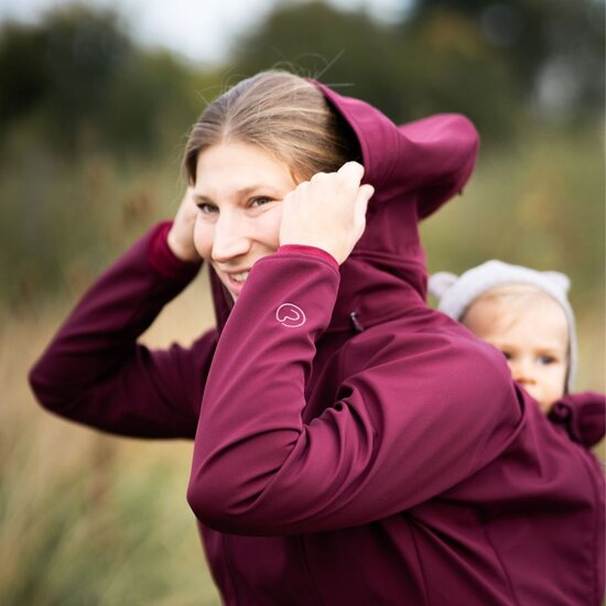Mamalila Mamalila Softshell  Allrounder  FIT - Burgundy